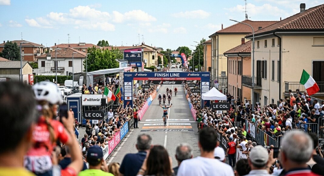 Gemini AI Ciclismo Van Aert - Tadej Pogacar Strade Bianche